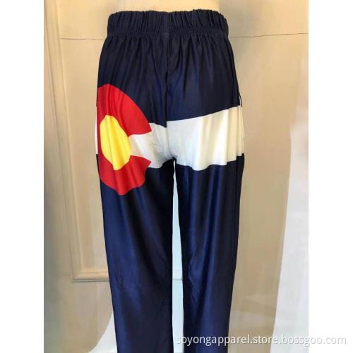 Men's Printed Lounge Pants Trousers